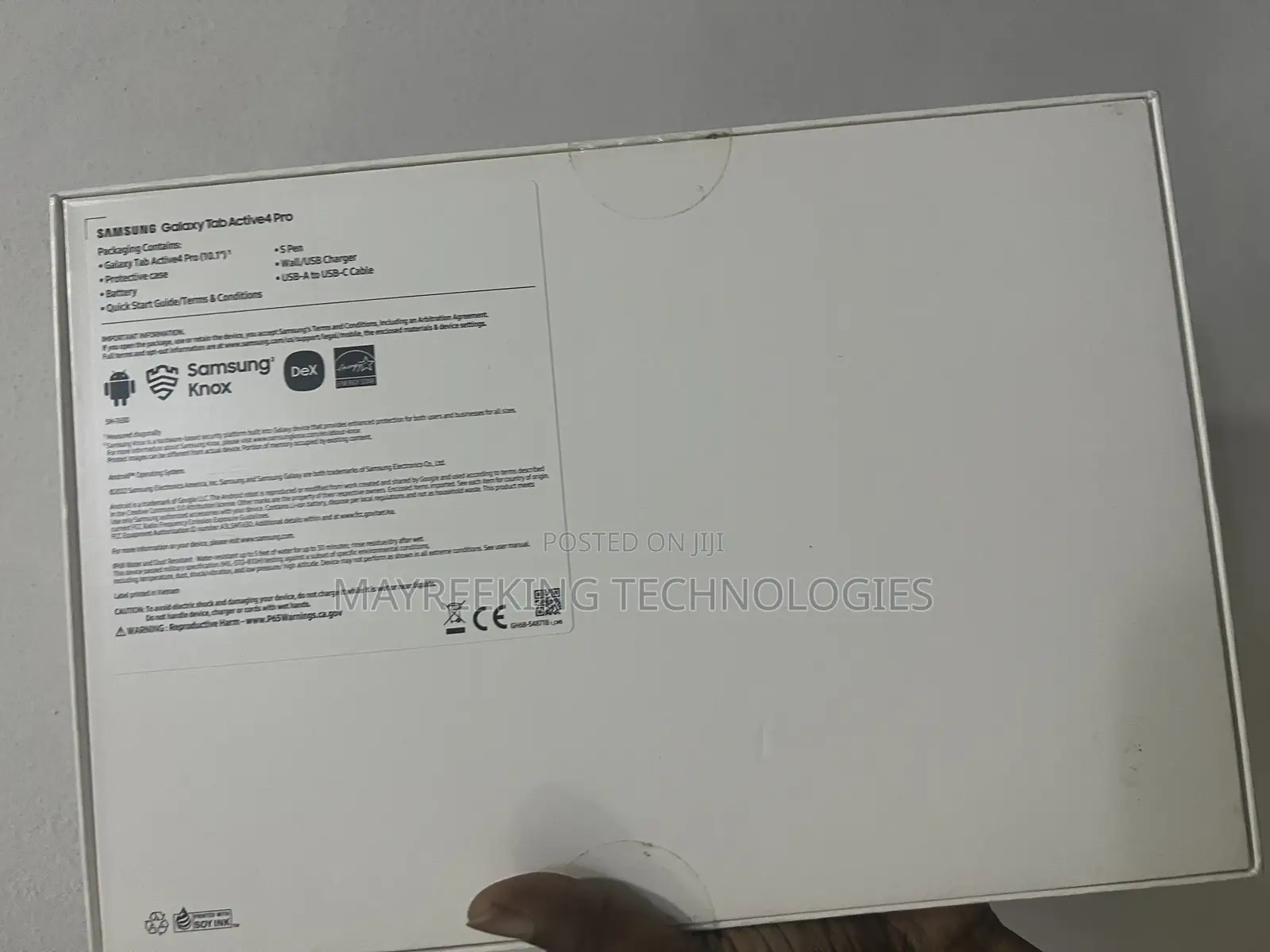 New Samsung Galaxy Tab Active4 Pro 64 GB Black