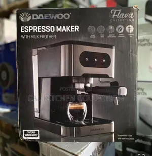 Daewoo Coffee Espresso Machine With Milk Frother