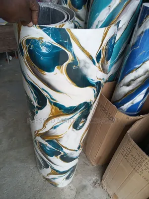 Water Resistant Marble Sticker Good Interior Walls and Y Console