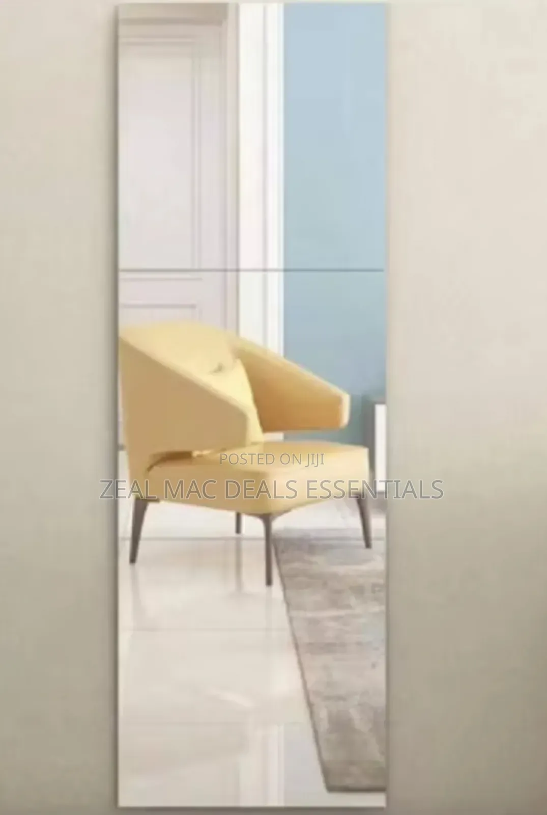 3d Long Mirror Sticker