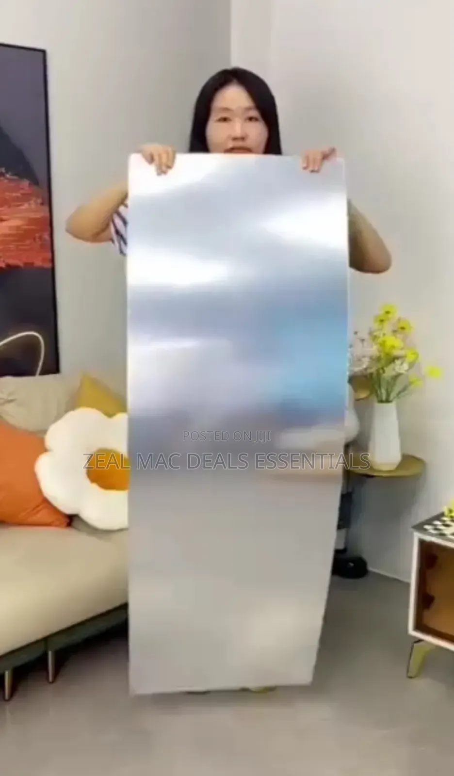 3d Long Mirror Sticker