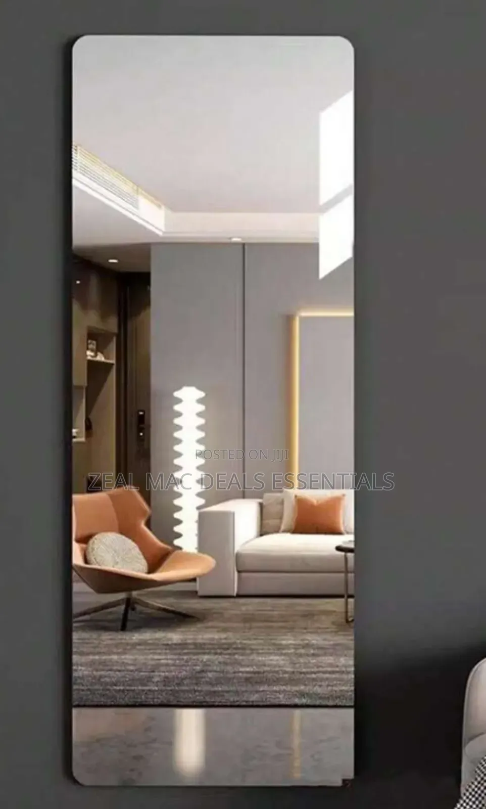 3d Long Mirror Sticker