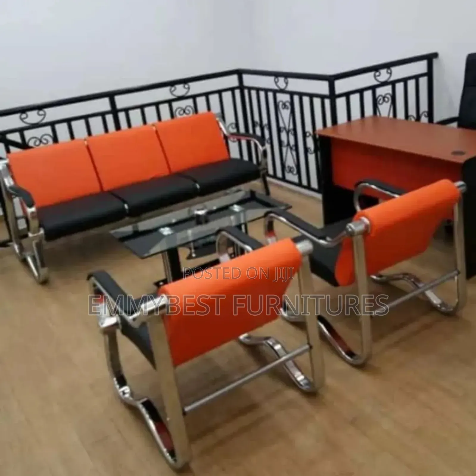 Multi Purpose Office/Home 5 Seaters Sofa Chairs Set.