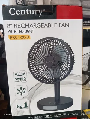 8" Rechargable Century Fan