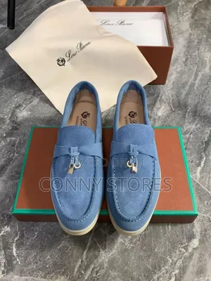 *Loro Piana Summer Walker Suede Loafers*