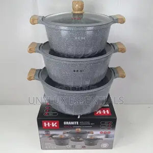 Hk Granite Pot 32,36,40cm