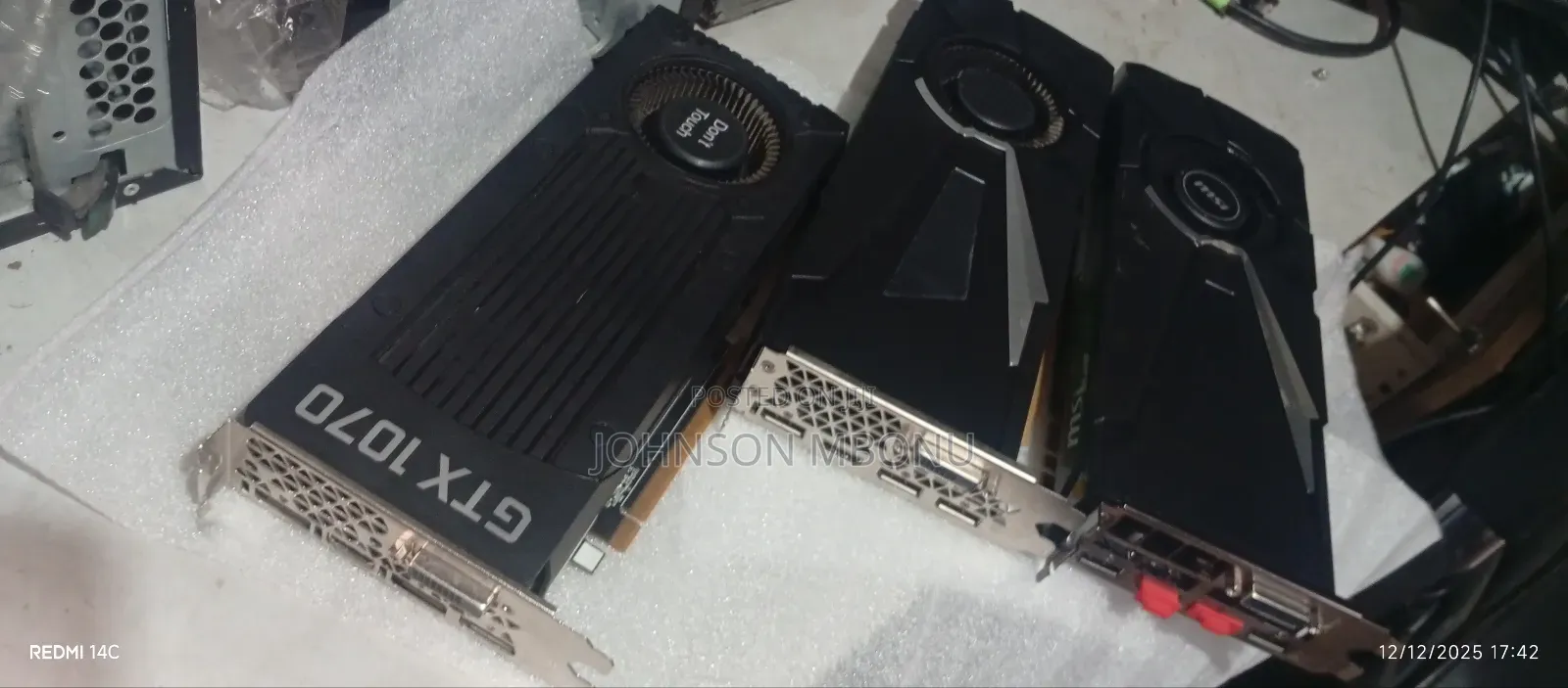 Nvidia GTX 1070 8gb Dedicated