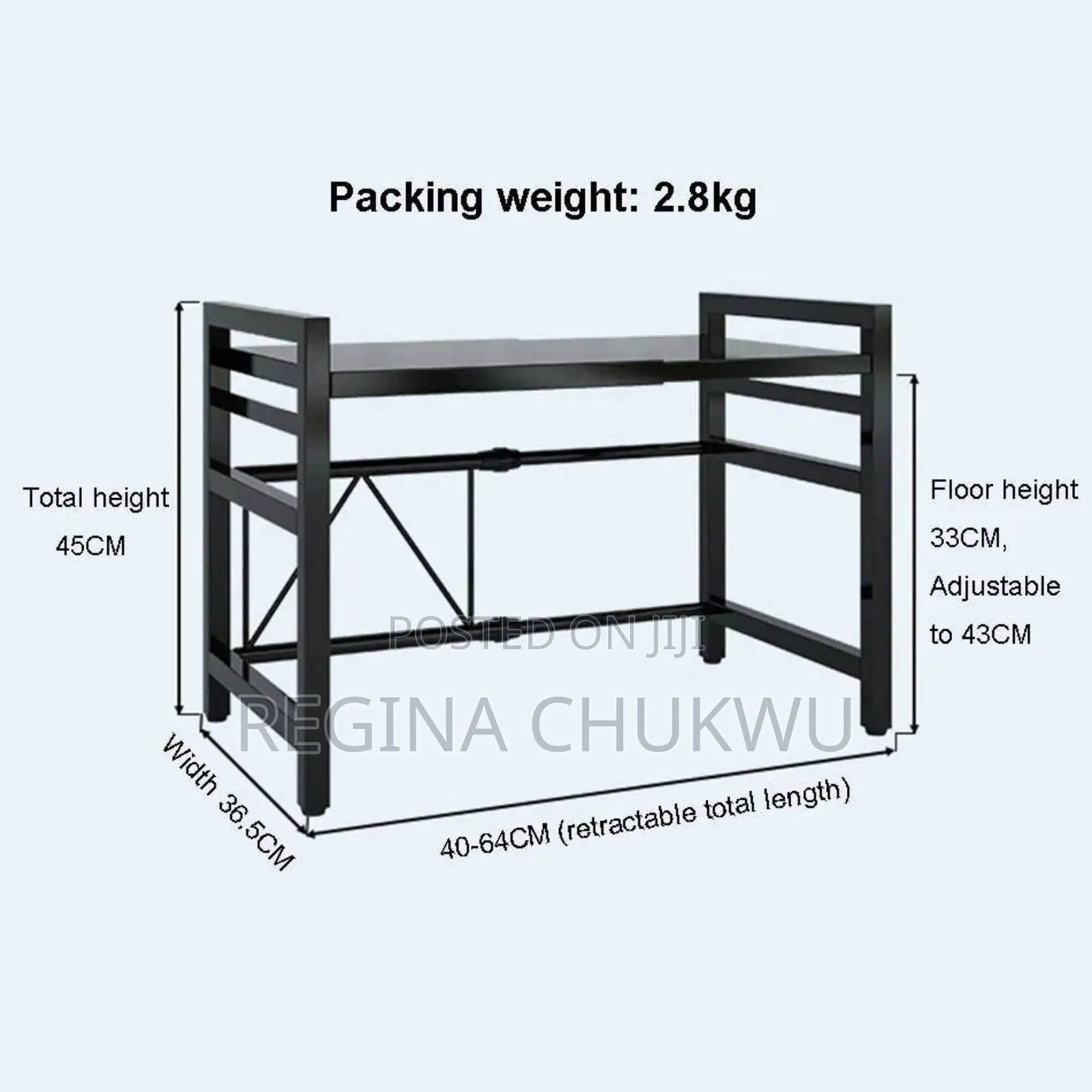 Expandable Microwave Stand