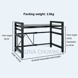 Expandable Microwave Stand