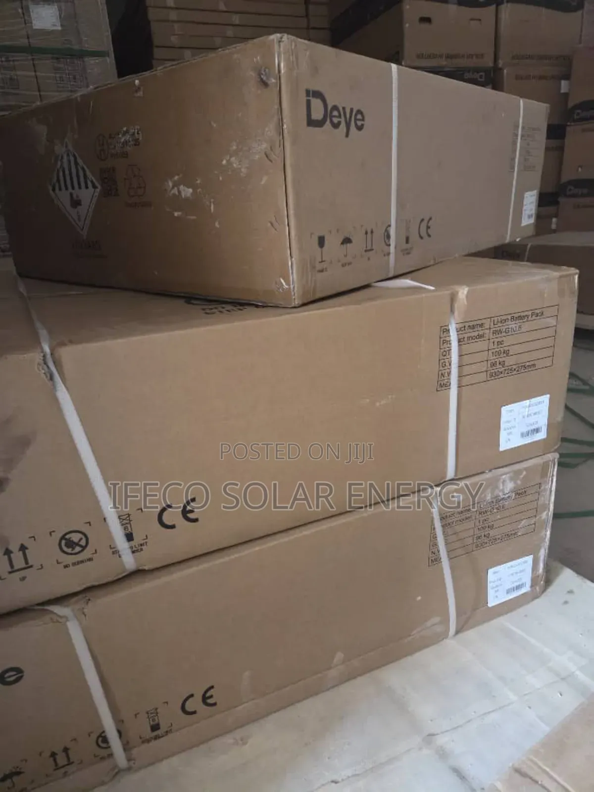Deye Lithium Ion Battery 16kwh 48v