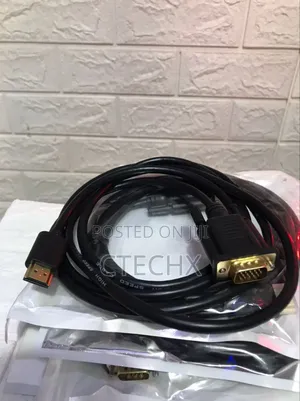 6ft/1.8m Gold-Plated 1080p Hdmi to Vga Adapter Cable