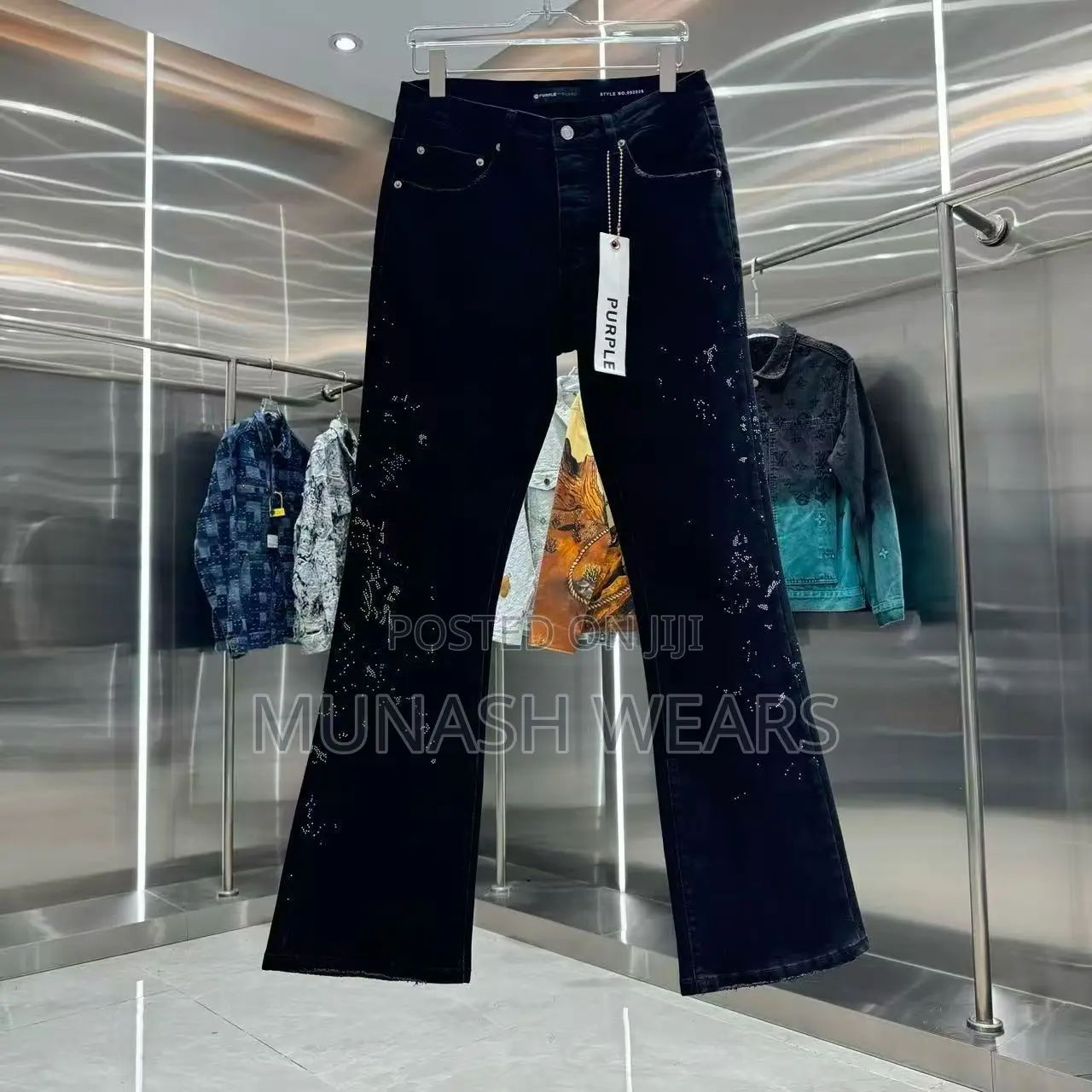 Luxury Purple Jean For Men 30-40
