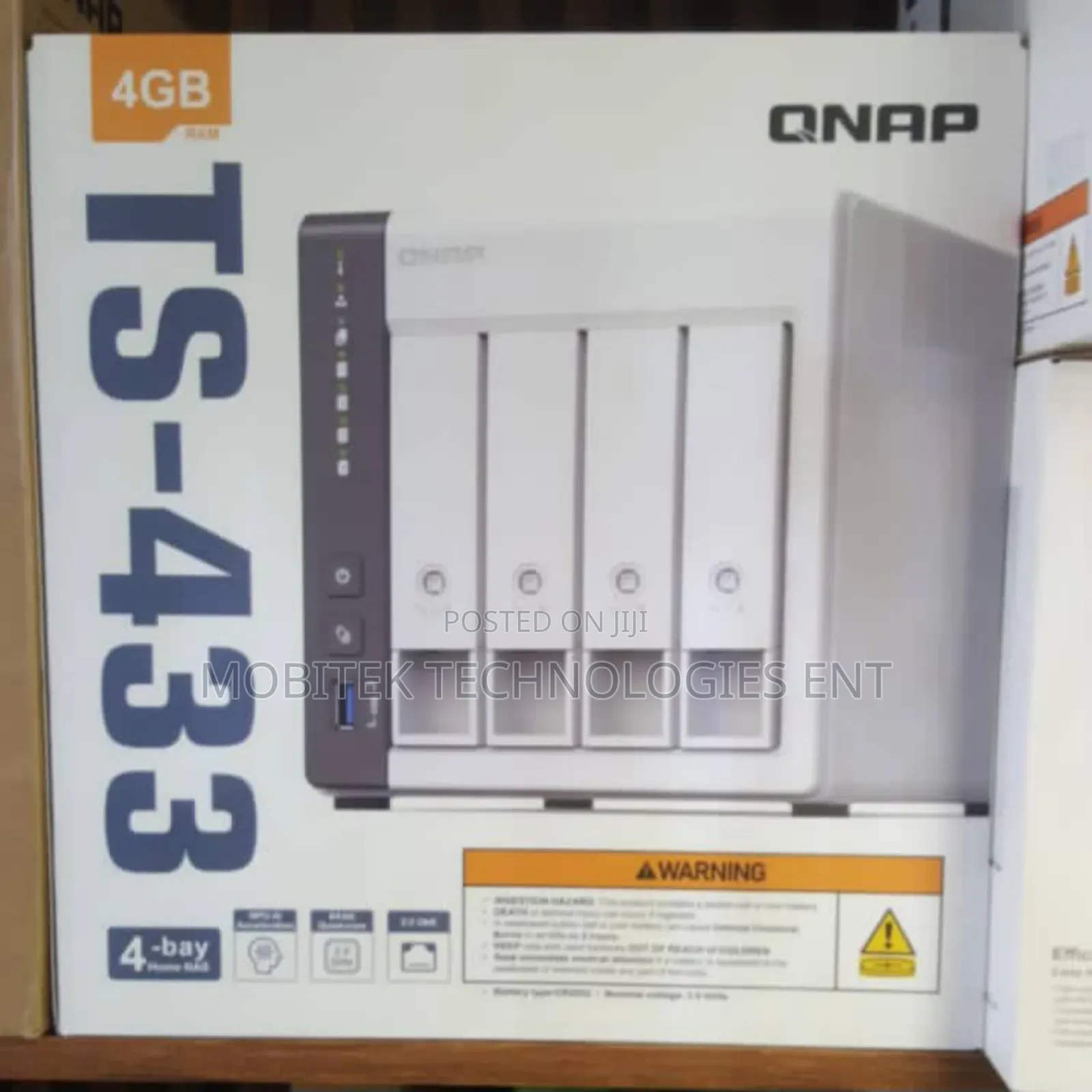 Qnap Ts-433 4bay Nas Networking Enclosure