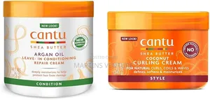 Coconut Curling Cream, 
Cantu Leave in Conditioner