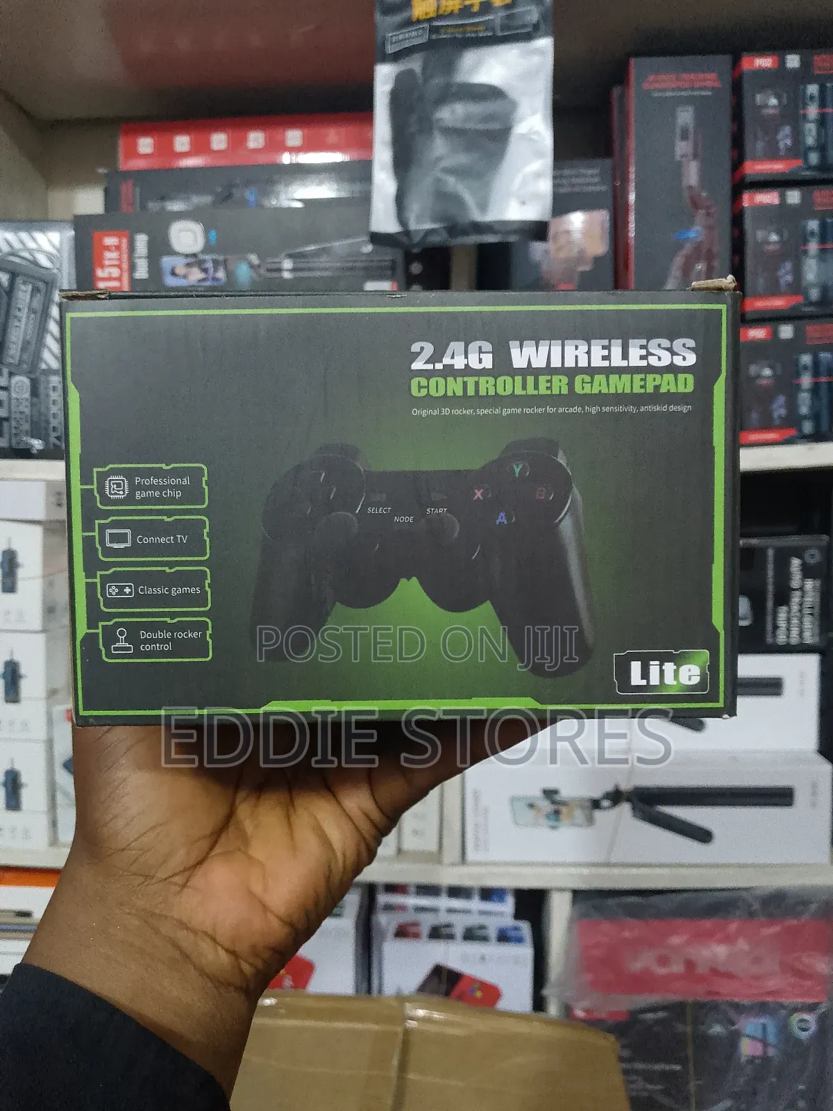 2.4g Wireless Controller Gamepad With Dual Pad and 64fb