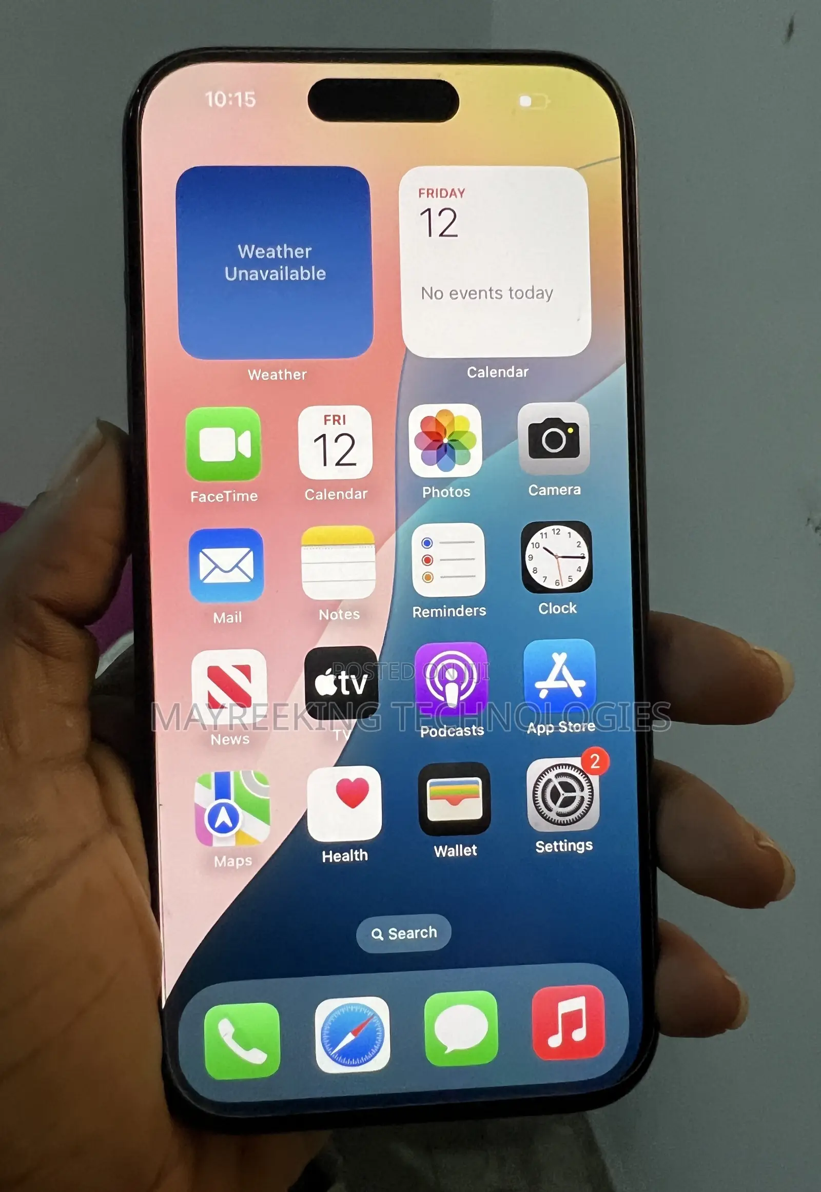 Apple iPhone 15 Pro 128 GB Black