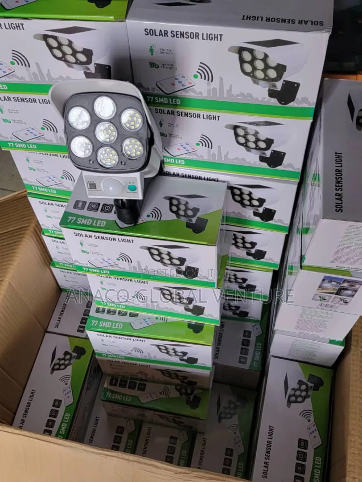 Solar Outdoor Light With Motional Sensor