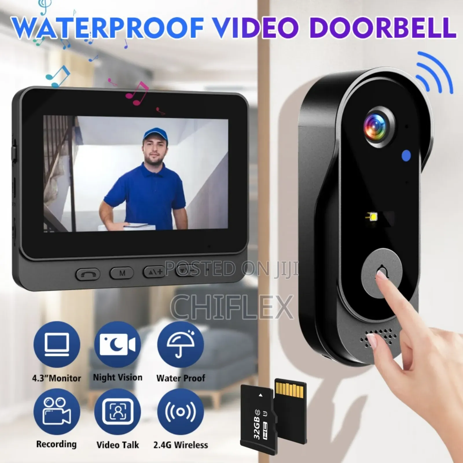 Security Video Door Bell