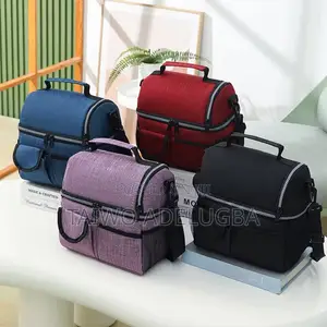 Double Layer Lunch Bag
