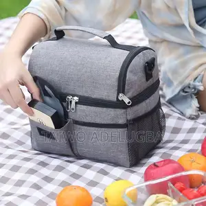 Double Layer Lunch Bag