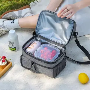 Double Layer Lunch Bag
