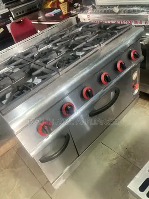 6 Burner Heavy Duty Gas Cooker for Commercial Used