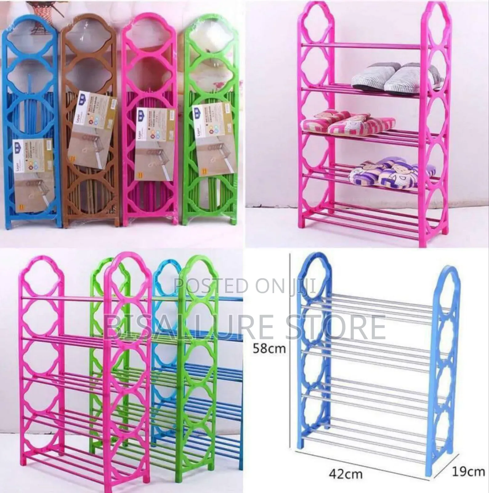 Stainless Shoe Rack
