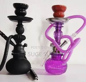 Portable Glass Shisha Pots With Full Accessories