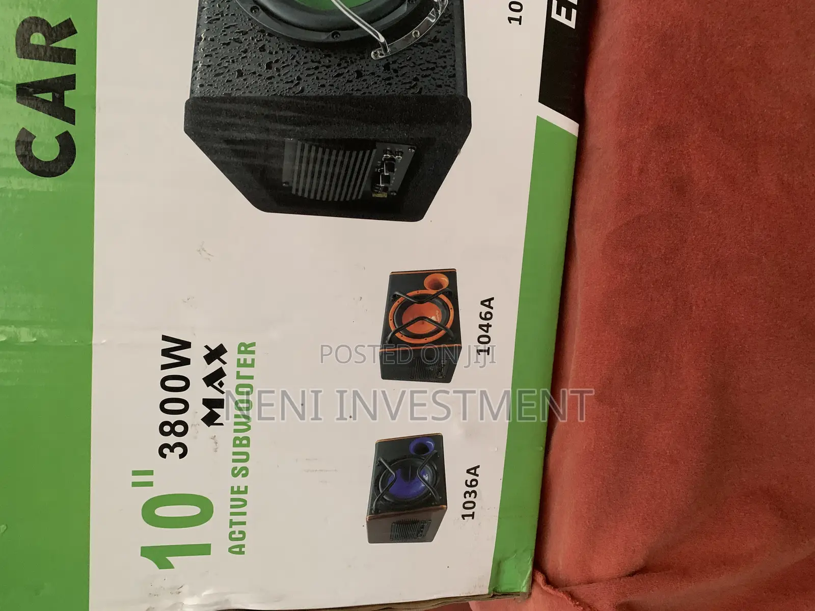 Big Bass Speaker Car Sub Woofer
