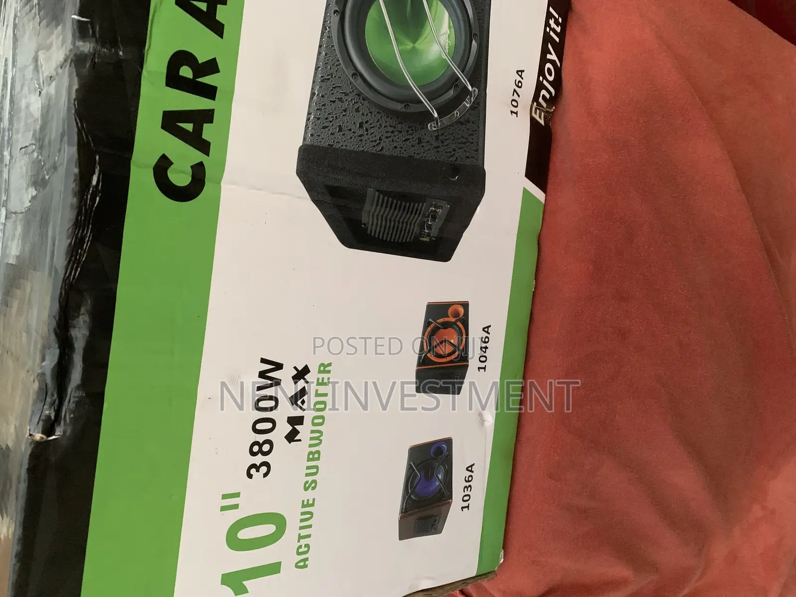 Big Bass Speaker Car Sub Woofer