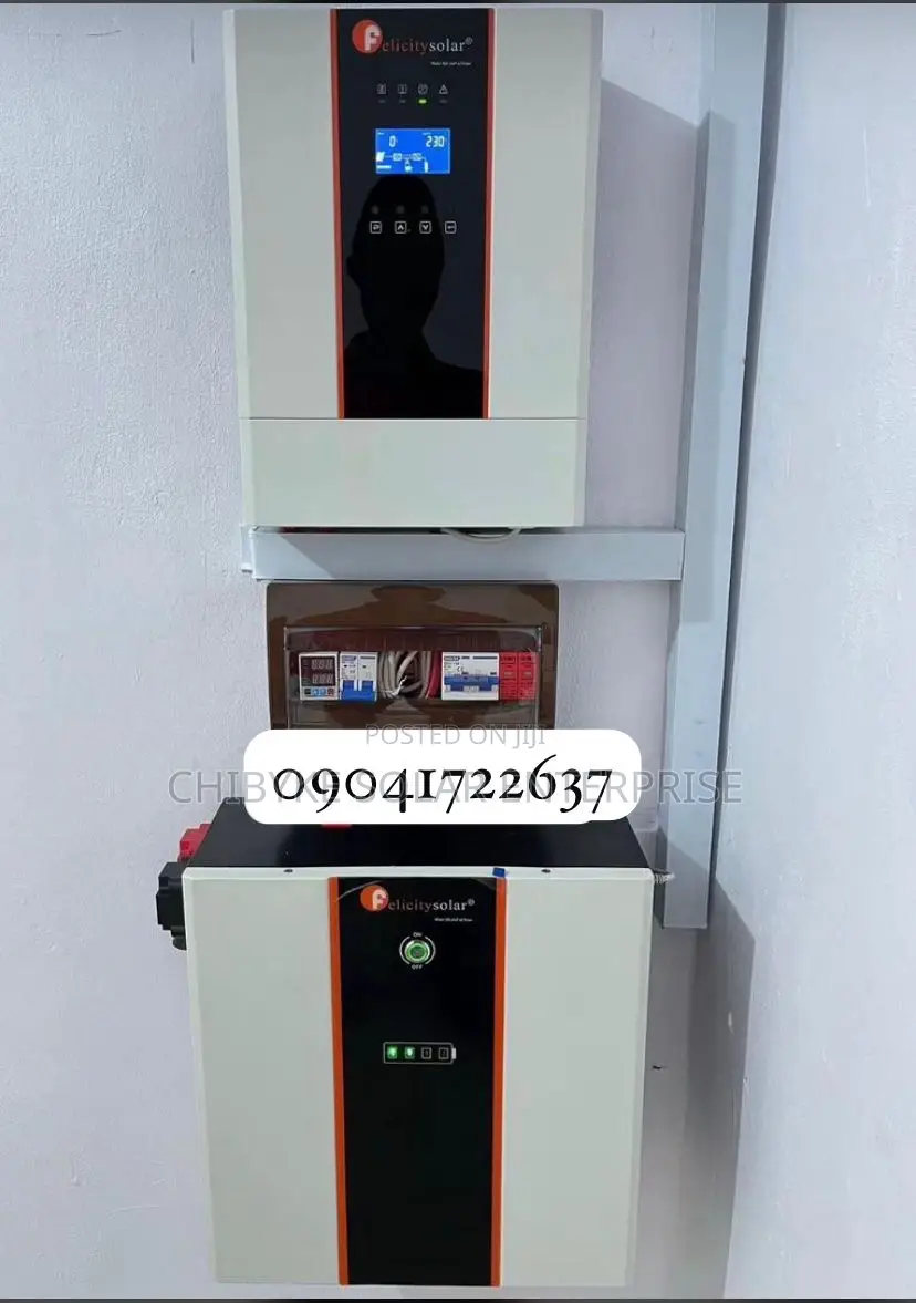 Successfully Installed 5kwh/24v Felicity Lithium Battery