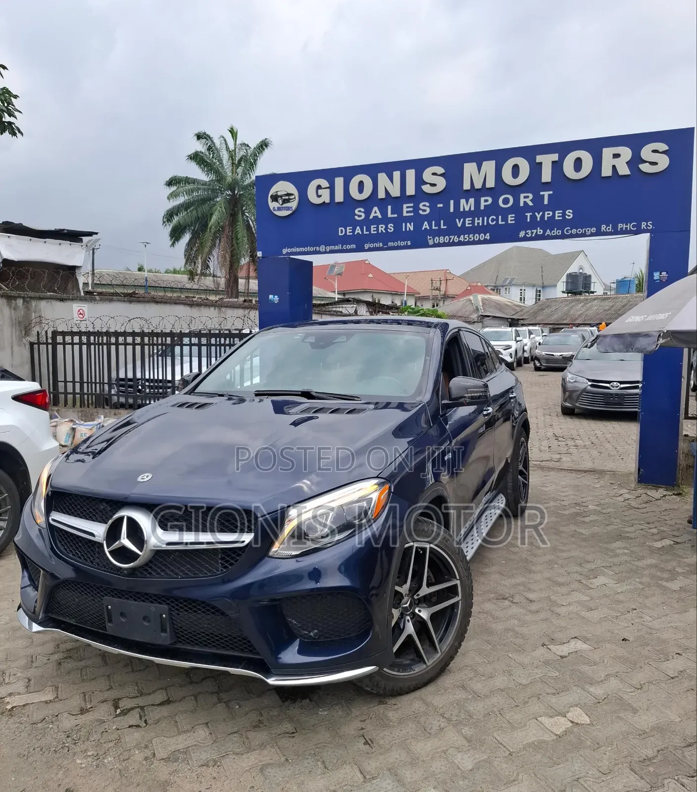 Mercedes-Benz GLE-Class 2019 Blue