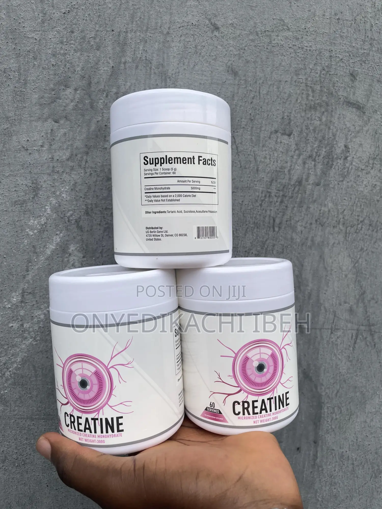 300g Micronized Creatine Monohydrate - 60 Servings