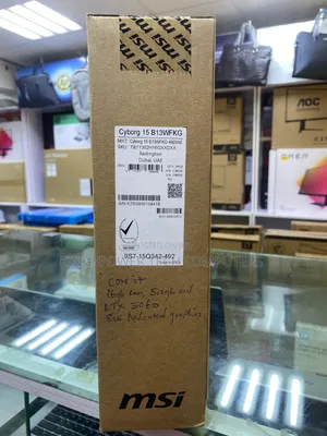 New Laptop MSI Cyborg 15 16GB Intel Core i7 SSD 512GB