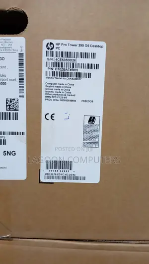 New Desktop Computer HP 290 G9 8GB Intel Core I7 SSD 512GB