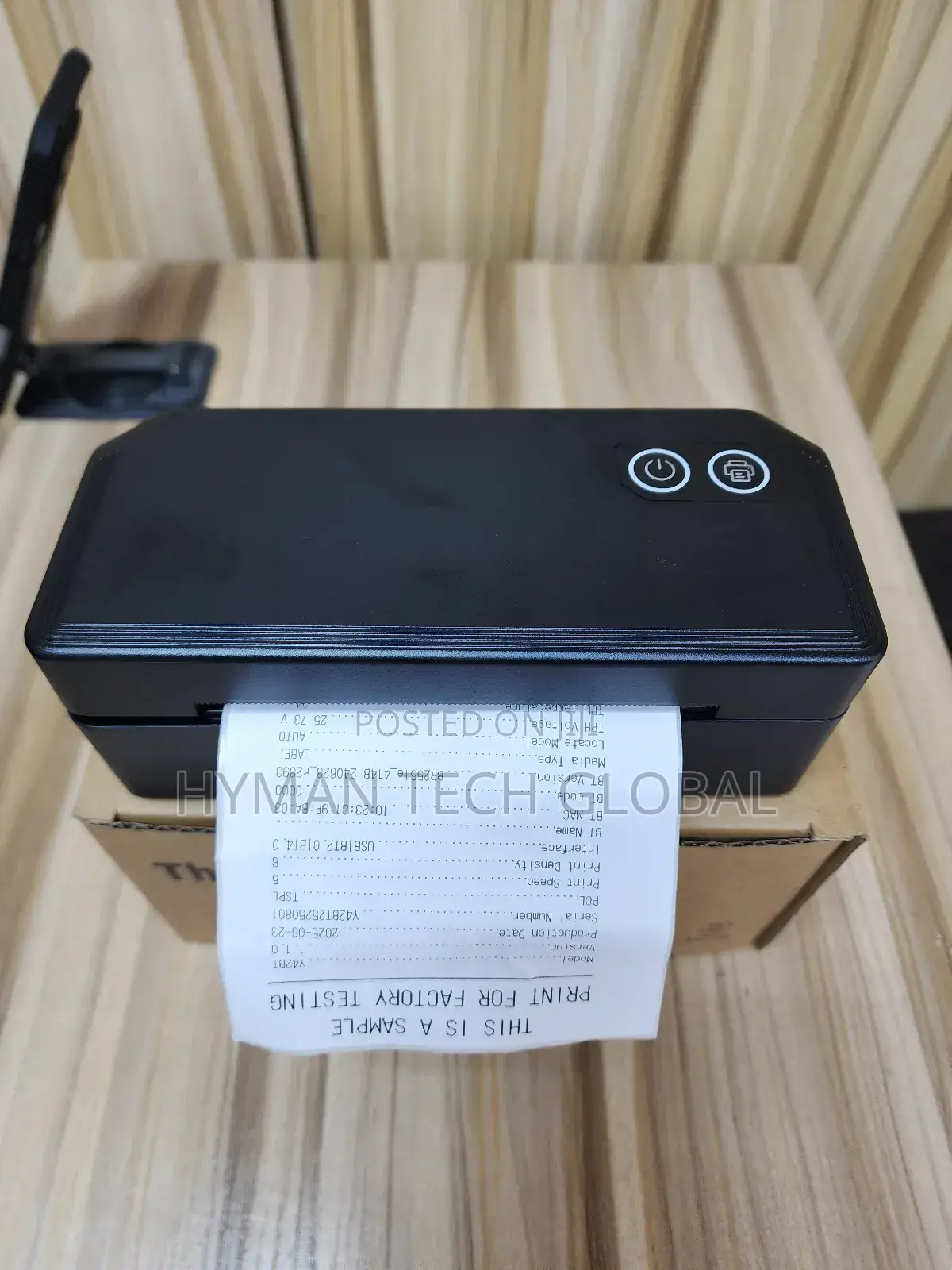 Y42 Bluetooth Thermal Label Printer Size 183*80*67mm