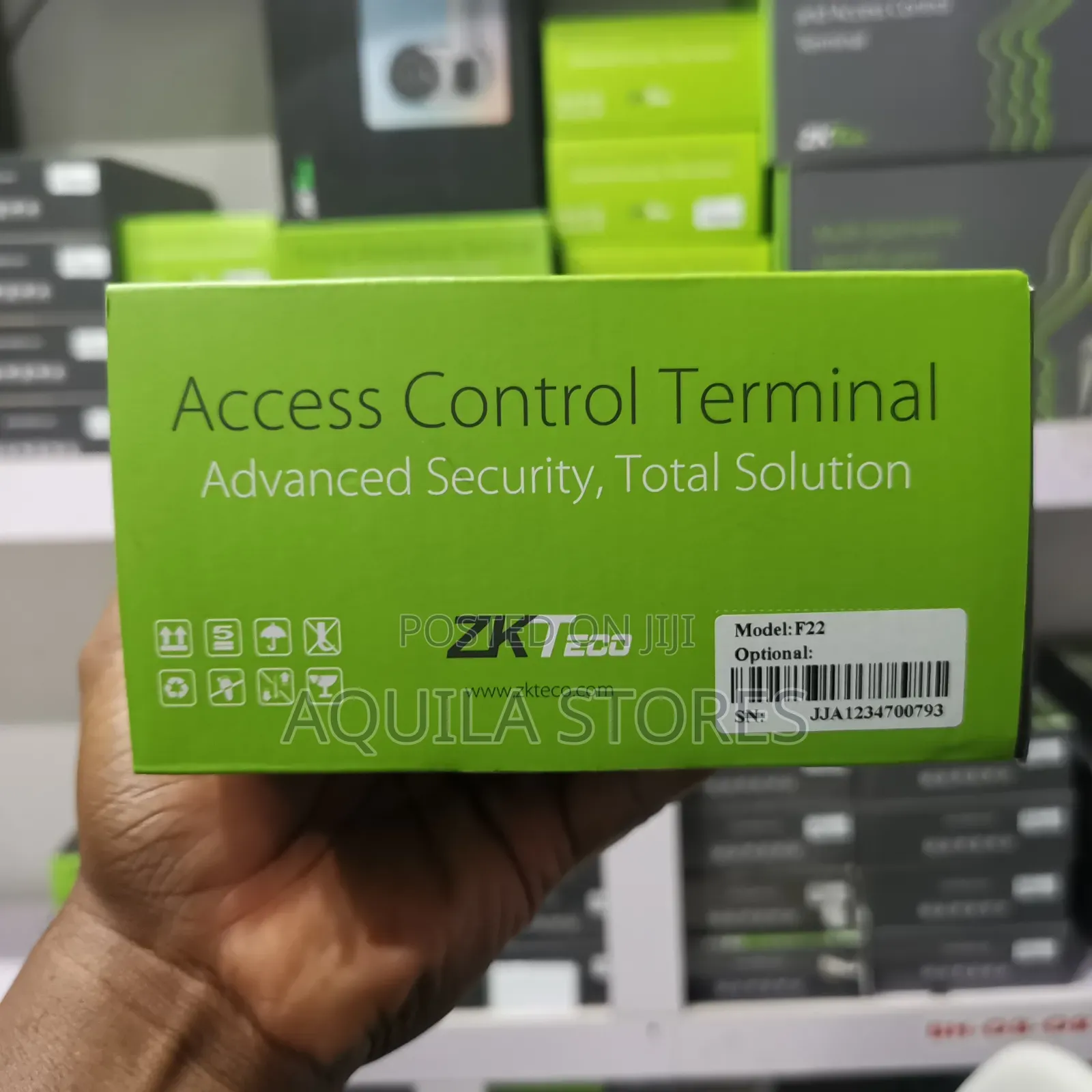 Zkteco F22 Ultra-thin Time Attendance And Access Control Terminal