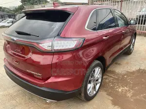 Ford Edge Titanium 4dr SUV AWD (2.0L 4cyl Turbo 6A) 2015 Red
