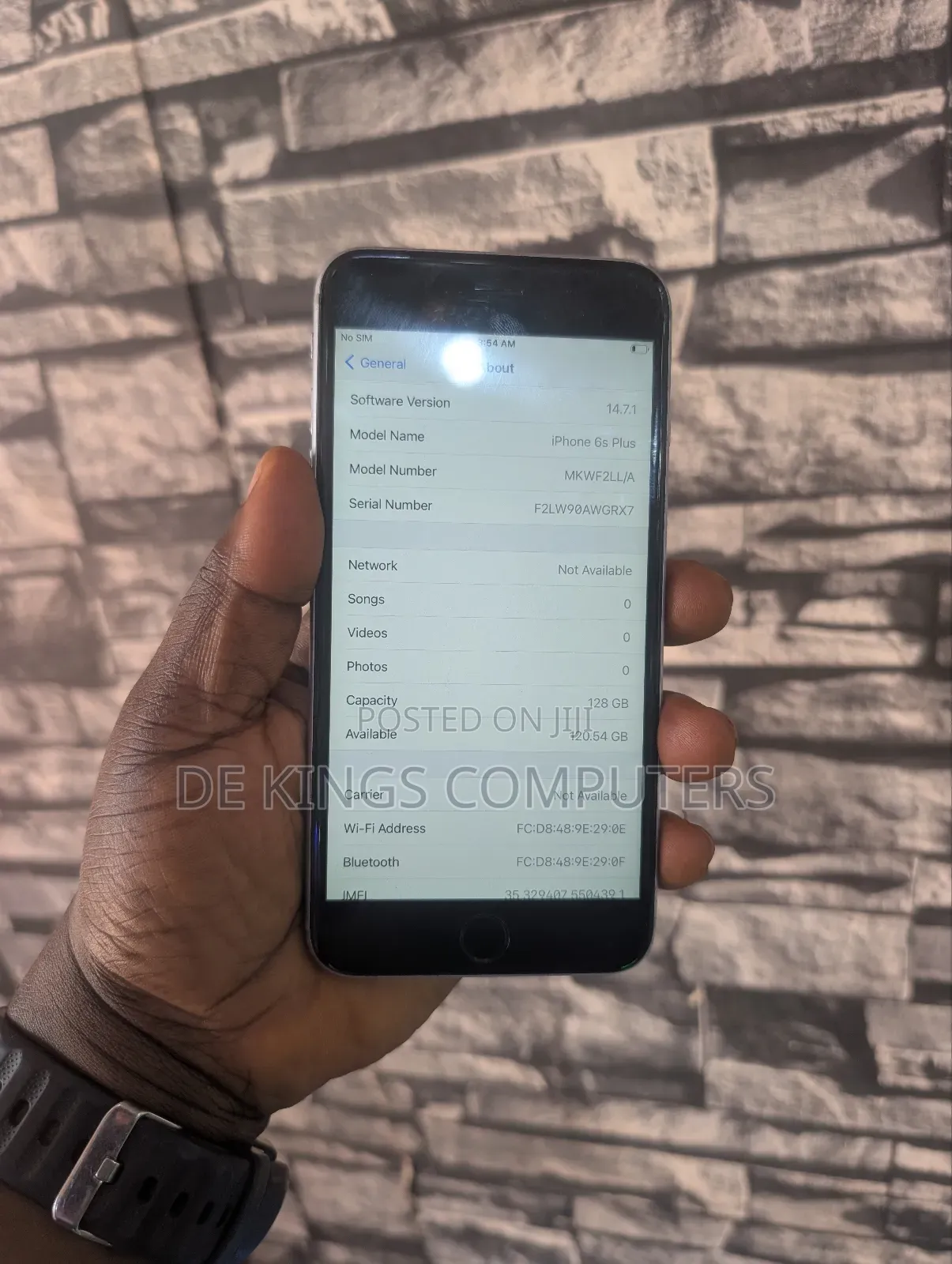 Apple iPhone 6s Plus 128 GB Silver