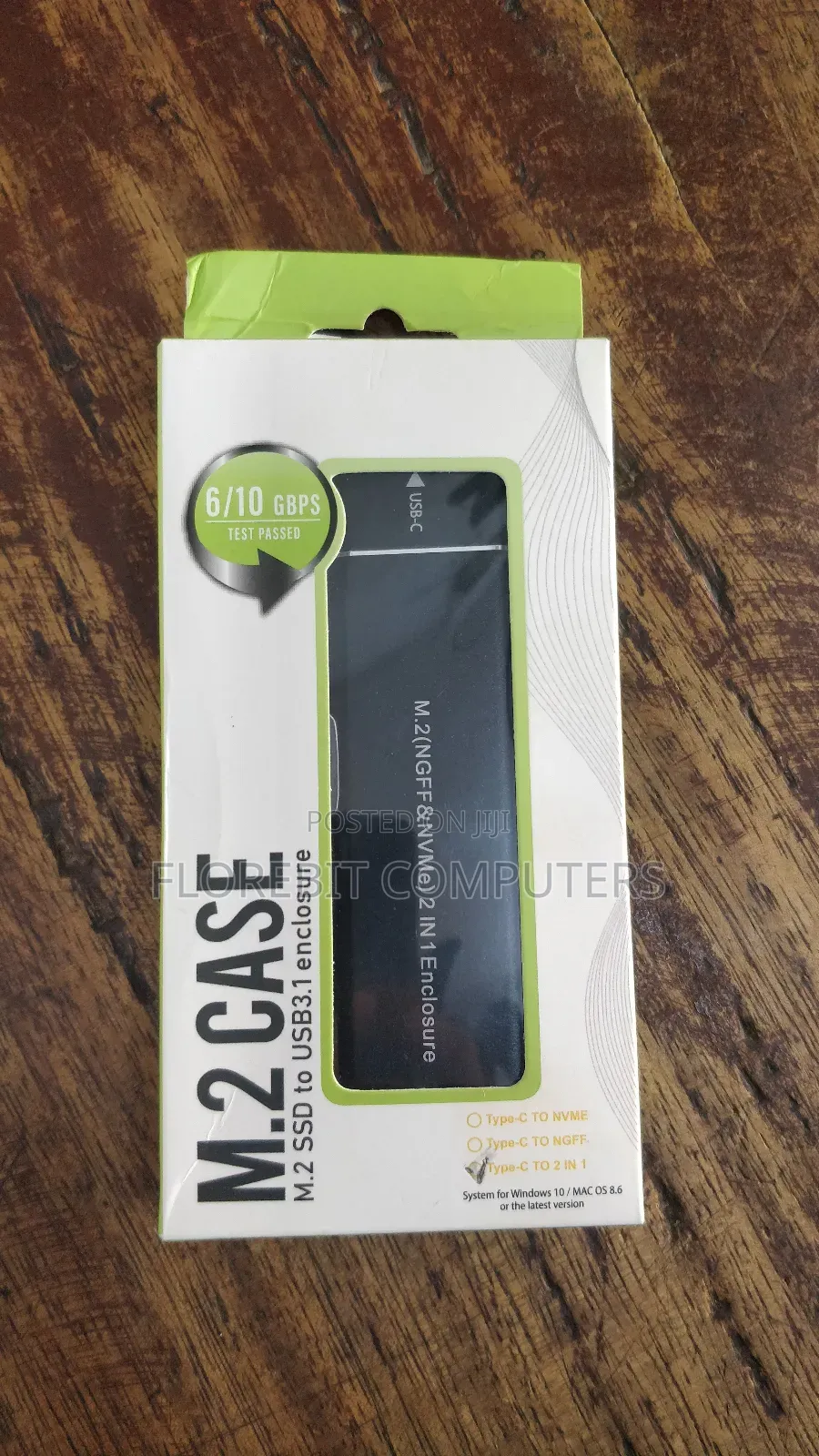 M.2 SSD to Usb 3.1 Casing