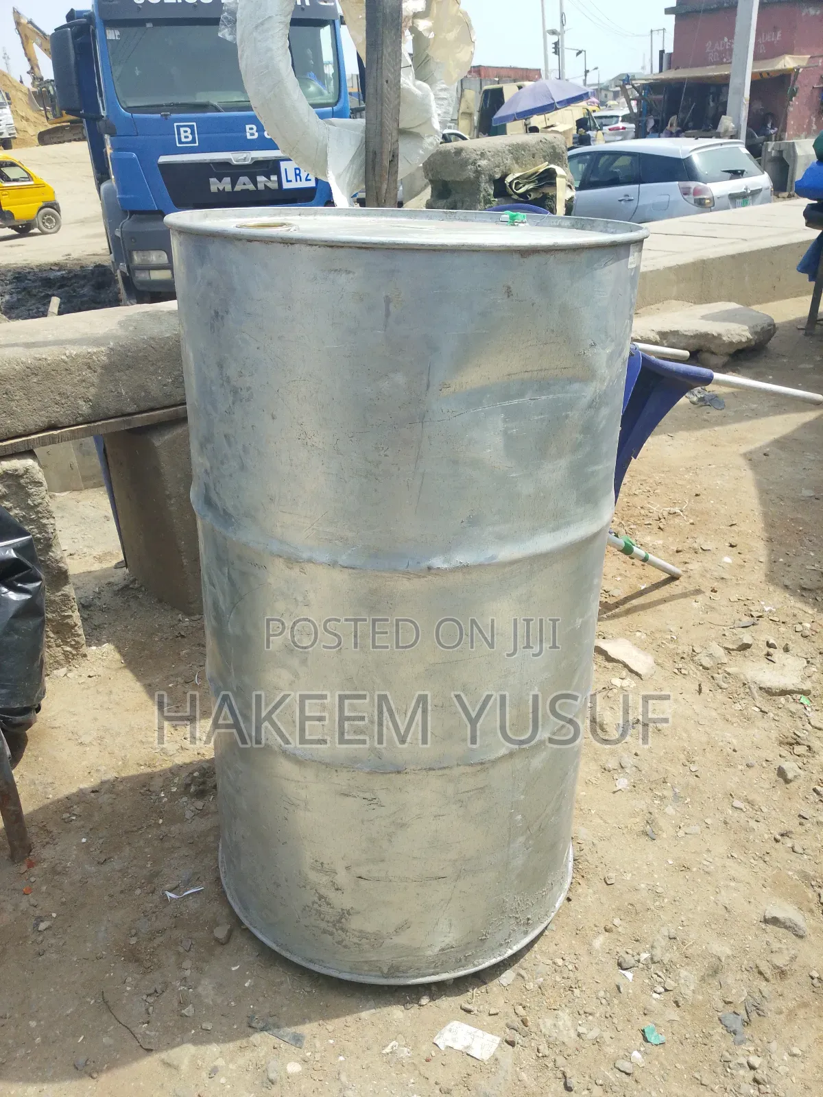 White Iron Drum