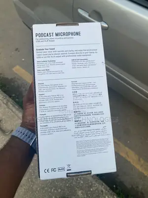 Mv7 Podcast Microphone Gaming Usb and XLR Recording Mic
