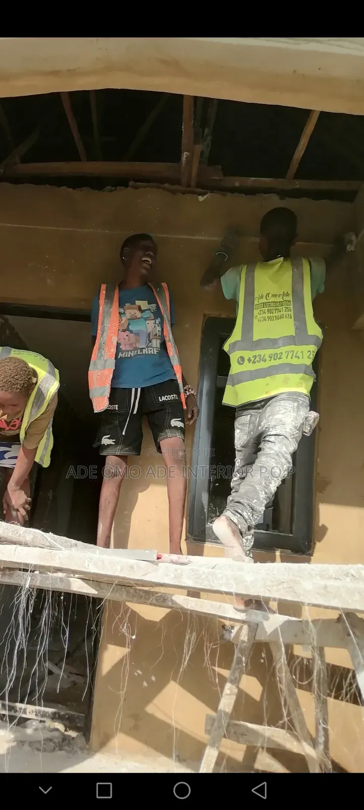 P. O. P Ceiling Installation