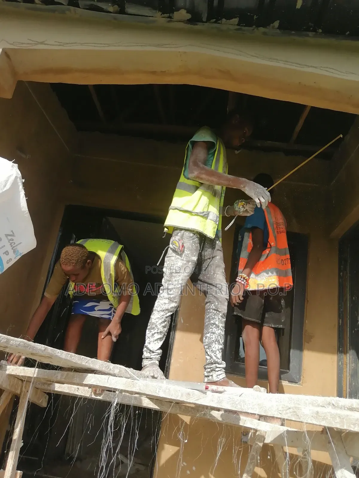 P. O. P Ceiling Installation