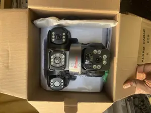 V380 Pro Solar Powered 4g Three Lens High Voltage Security CCTV