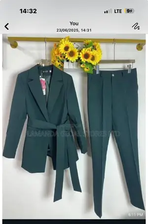 Ladies Office Wear Available in Dark Green and Blue