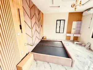 Luxury Bedframe With Padded Wall Panel – Custom Interior Design