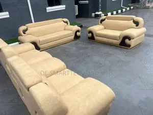 Luxury Handmade 7-Seater Sofa Set – Quality Fabric Hardwood Frame
