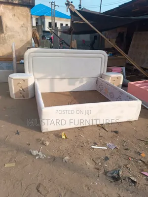 Quality Padded 6x6ft Bedframe