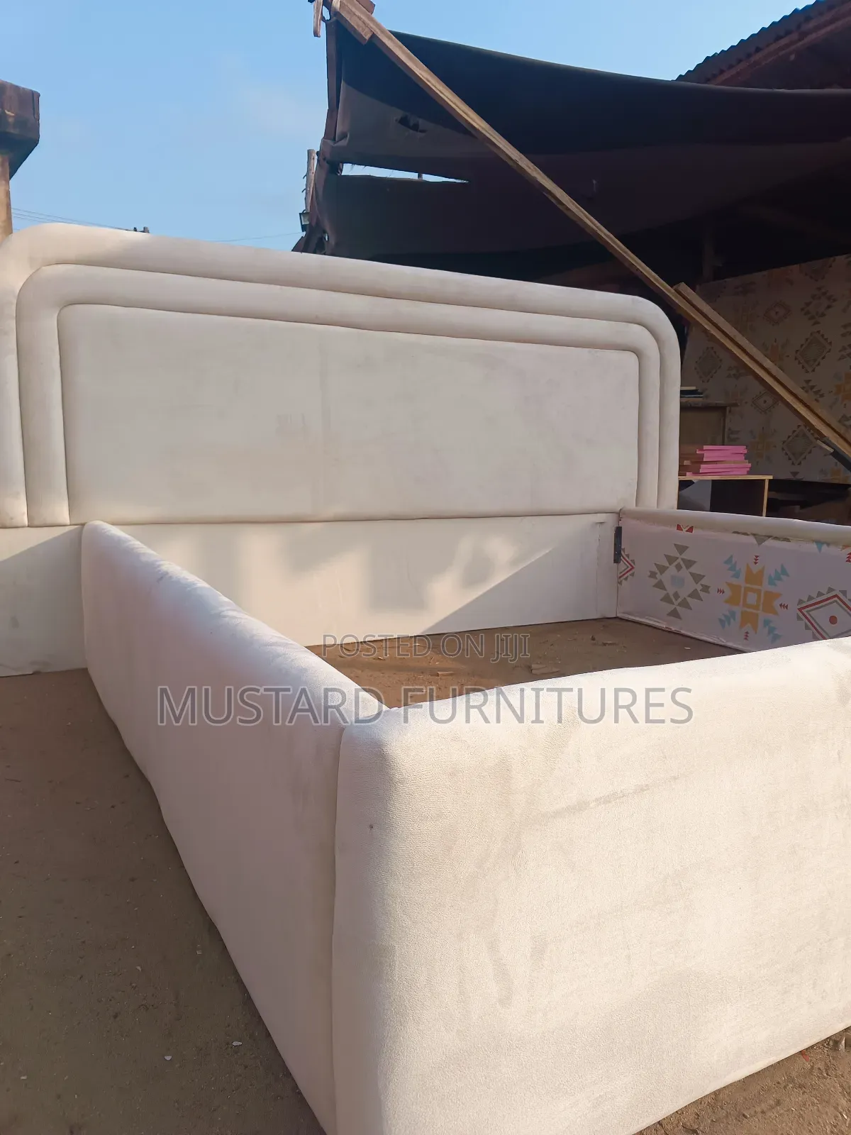 Quality Padded 6x6ft Bedframe